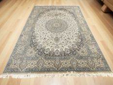 An Isfahan carpet, Central Iran,