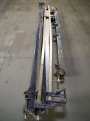 A group of sash clamps.