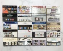 Twenty Royal Mail Mint Stamp Sheets to include The British Army, Great British Fashion,