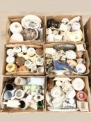 A large quantity of ceramics, storage jars, kitchenalia, dinner wares,