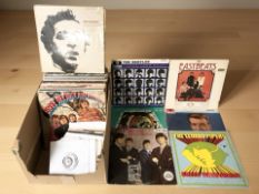 Vinyl LP records and 7