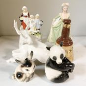 A Franklin porcelain figure of Marie Antoinette,