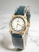 A lady's gold plated and stainless steel Raymond Weil quartz wristwatch, case back stamped 5346,