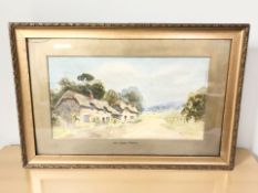 Tom Williams (Early 20th Century) : Near Elmham, Norfolk, watercolour, 24 cm x 44 cm.