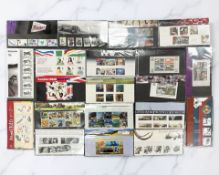 Twenty Royal Mail Mint Stamp Sheets to include Celebrating Scotland, Ice Age Animals, Farm Animals,