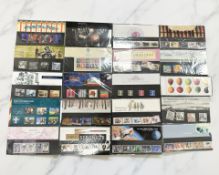 Twenty Royal Mail Mint Stamp Sheets to include Christmas, Big Stars From The Small Screen,