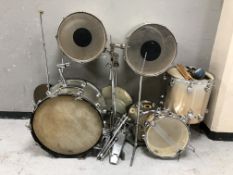 A Hayman drum kit.