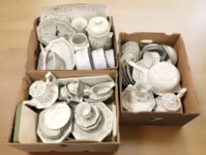 A collection of Johnson Brothers Eternal Beau tea and dinner wares (3 boxes)