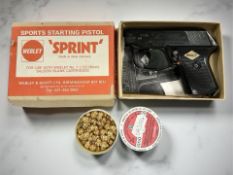 A Webley Sprint starting pistol,