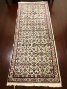 An Erivan runner, 241 cm x 93 cm.