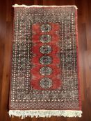 A Lahore Bokhara rug, Pakistan,