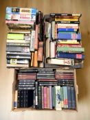 Antiquarian and modern volumes including Sir Walter Scott, autobiographies, reference books, etc.