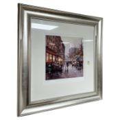After Henderson Cisz : Flower Stall, Paris, limited edition colour print,