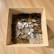 A collection of British pre decimal coins