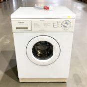 A Hotpoint Aquarius washing machine.