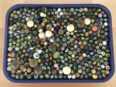 A group of antique and later marbles