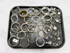 A large group of costume jewellery,