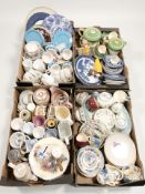 Assorted tea china and dinner wares, Royal Grafton, Crown Devon Fieldings,