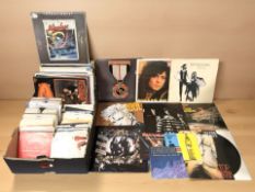 Vinyl LP records and 7