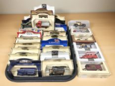 Boxed die cast delivery vans and wagons including Days Gone, etc.