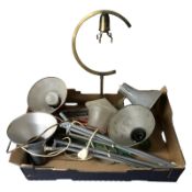 A group of angle poised lamps