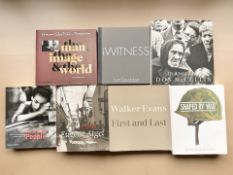 A collection of photography monographs and compilations to include 'Shaped by War' and 'In England'