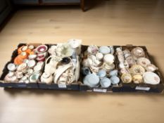 A large quantity of assorted tea china including Wedgwood of Etruria and Barlaston, Maling wares,