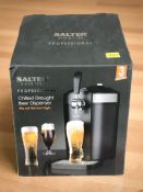 A Salter Professional chilled draught beer dispenser, in box.