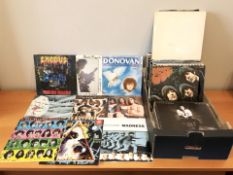 Vinyl LP records to include The Beatles, Julian Lennon, Spandau Ballet, Duran Duran,