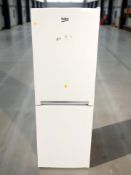 A Beko fridge freezer.