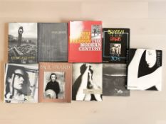 A collection of photography monographs and compilations to include 'Agent Orange' and