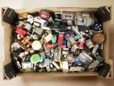 A large quantity of lighters including novelty examples (one box)