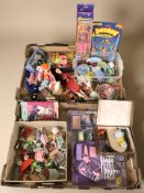 Assorted dolls and accessories, dolls furniture, etc.