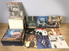 Vinyl LP records to include AC/DC, 10cc, The Carpenters, The Seekers, Simple Minds, John Lennon,