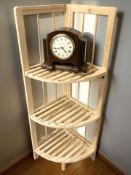 A small pine corner stand, height 85 cm,