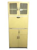 A 1950's kitchen cabinet,