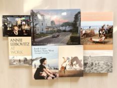 A collection of photography monographs and compilations to include a signed double edition of
