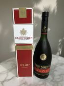 A 700 ml bottle of Courvoisier VSOP Cognac in carton,
