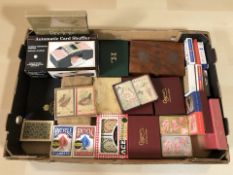 A collection of playing cards,