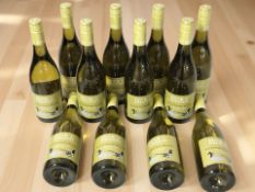 Twelve 750ml bottles of Duck 'N' Pheasant sauvignon blanc white wine.
