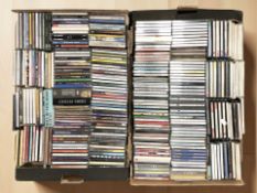 A large quantity of CDs including classical and other genres.