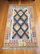 A Maimana Kilim rug, 155 cm x 100 cm.