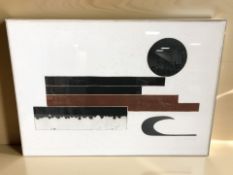 After Inger Lawrance : Abstract study, lithograph in colours, signed in pencil and numbered 2/50,