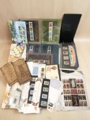 A collection of stamps including mint examples,