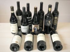 Twelve various bottles of alcohol including Douro Doc, The Clink sauvignon, Maria Fadista,