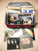 Vinyl LP records and 7