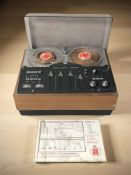 A Bang & Olufsen Beocord 2000, with instruction diagram, no lead.