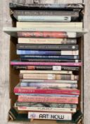 Twenty Five Books all relating to art : Andy Goldsworthy, Kate Greenaway, Peter Chadwick,