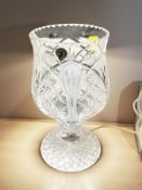 A Waterford Crystal lamp, height 25 cm.