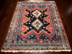 An Afshar rug, South Iran, 199 cm x 152 cm.